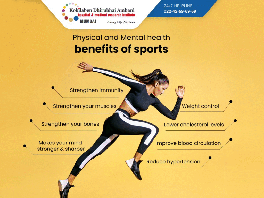 benefits of sports